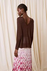 CHOCOLATE EMBER PULLOVER