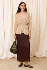 GOLDEN KIMONO CARDIGAN