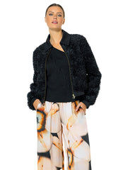 LOOSE-FITTING BOLERO