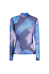 TULLE SLIGHTLY FITTED TOP