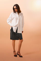 WHITE OVERSIZED SHIRT