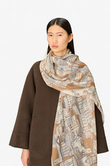 ROMA WOOL CASHMERE SILK SCARF