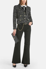 ACCONTI B FLARED DENIM TROUSERS