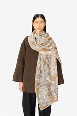 ROMA WOOL CASHMERE SILK SCARF