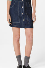 SHORT DENIM SKIRT