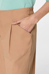 MOCHA BROWN CHINO TROUSERS