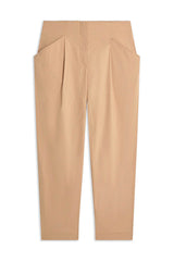MOCHA BROWN CHINO TROUSERS