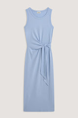 SKY BLUE LONG TANK DRESS
