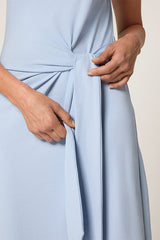 SKY BLUE LONG TANK DRESS