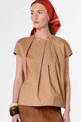 MOCHA BROWN COTTON TOP