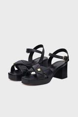LIVIA BLACK SANDAL