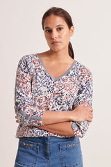 ADENITE PRINTED SWEATER