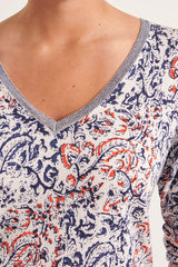 ADENITE PRINTED SWEATER