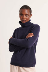 ADULITA BLUE TURTLENECK SWEATER