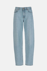 AGELLO BARREL-LEG JEANS