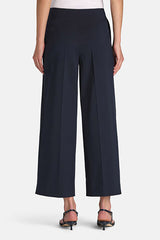 AGIRE BLUE CROPPED SAILOR TROUSERS