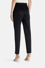 ALPINO BLACK CIGARETTE TROUSERS
