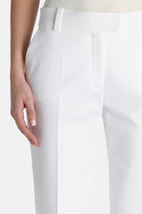 ALPINO WHITE CIGARETTE TROUSERS