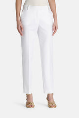 ALPINO WHITE CIGARETTE TROUSERS