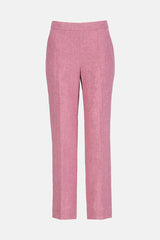 AMMENDA PINK LINEN TROUSERS