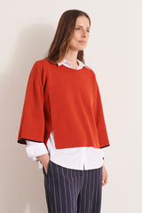 APOLLON1927 MERINO WOOL BOX SWEATER
