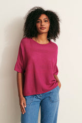 APYACTUA LOOSE MESH SWEATER