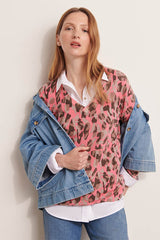 ASPLASH PRINTED SWEATER