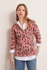 ASPLASH PRINTED SWEATER