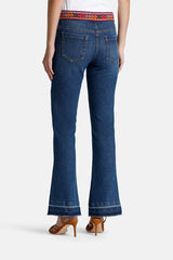 ASSENZA EMBOIDERED JEANS