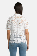 BAIOCCO MACRAME LACE SHIRT