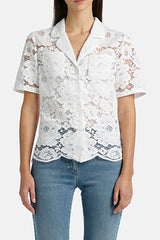 BAIOCCO MACRAME LACE SHIRT