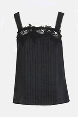 BATIK BLACK EMBROIDERED TOP