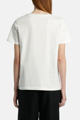 BAVETTE OFF WHITE EMBROIDERED T-SHIRT