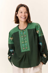 CHUKI EMBROIDERED BLOUSE