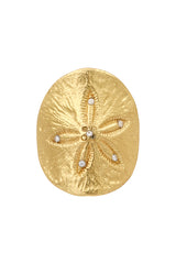 VENUS SAND DOLLARS RHINESTONE RING