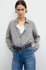 LORIS FLUID STRIPED SHIRT