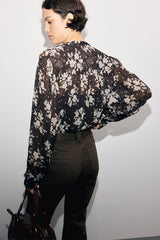 LOA PRINTED MUSLIN SHIRT