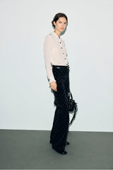 LOREN CREPE LACE BLOUSE