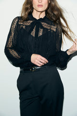 LULU LACE VOILE SHIRT