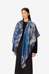 SILK MODAL SQUARE SCARF