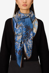 SILK MODAL SQUARE SCARF