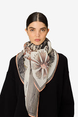 GUSTAV WOOL SQUARE SCARF