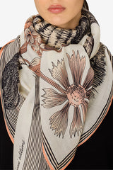 GUSTAV WOOL SQUARE SCARF