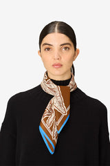 BANGALOR SILK SQUARE SCARF
