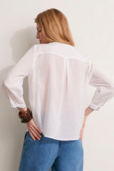 CAJUN EMBROIDERED LINEN SHIRT