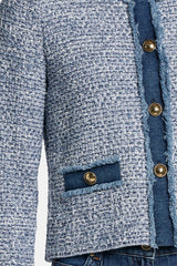 CANNUCCIA WOVEN WOOL-BLEND JACKET