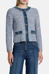 CANNUCCIA WOVEN WOOL-BLEND JACKET