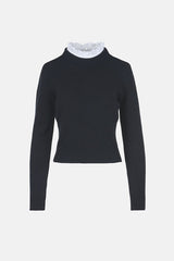 CAREL DETACHABLE COLLAR SWEATER