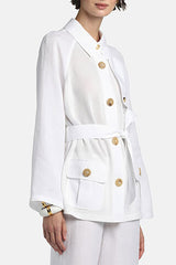 CERQUETO KNIT SAFARI JACKET