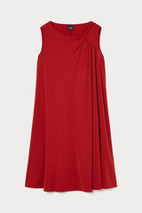 CERSON RED INTERLOCK JERSEY DRESS